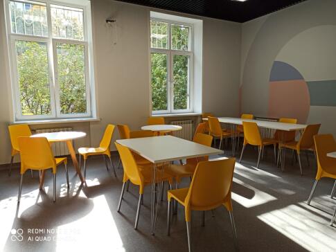 Сидение Sheffilton SHT-ST75 артикул S-12 желтый RAL1021 (+)