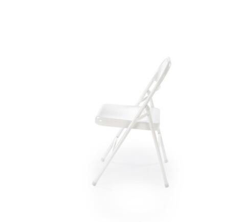 Стул HALMAR K565 белый, складной