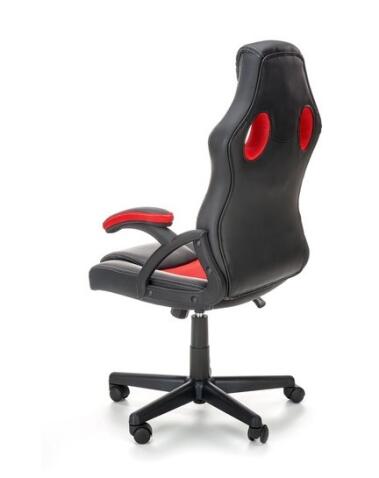 Кресло компьютерное HALMAR BERKEL черный/красный