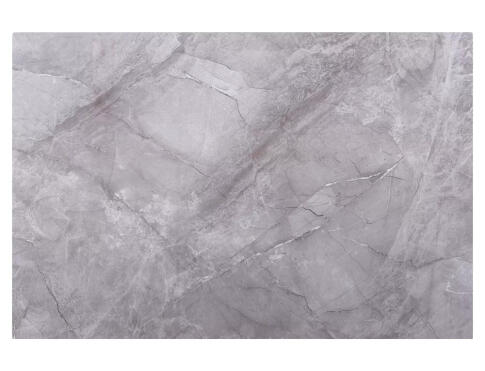 Стол обеденный SIGNAL SENTO серый лак/черный 120-180/80