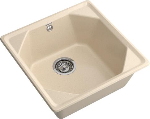 Кухонная мойка GRANFEST UNIQUE U-500 кашемир