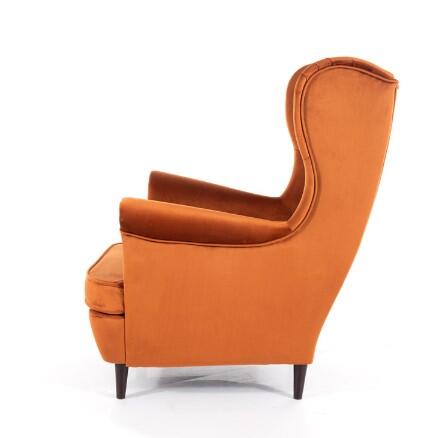 Кресло SIGNAL HARRY Velvet Bluvel 4215 корица/венге