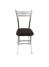 Стул ВВР Трио шоколад крокодил/хром, экокожа