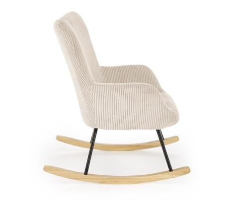 Кресло-качалка HALMAR BELMIRO кремовый