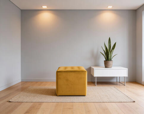 Пуф SIGNAL LORI Velvet Bluvel 68 карри