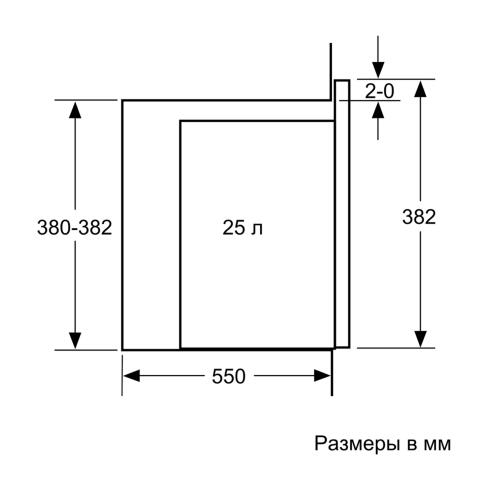 Микроволновая печь встраиваемая BOSCH BEL554MW2