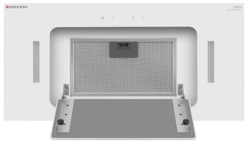 Вытяжка кухонная MEFERI INBOX60WH GLASS COMFORT