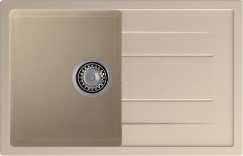 Кухонная мойка GRANFEST QUADRO Q-780L кашемир
