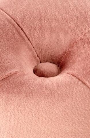 Скамья HALMAR ATHENA розовый/золотой