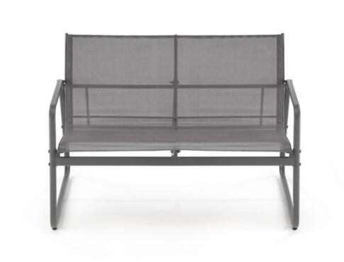 Комплект HALMAR CONOR (софа + 2 кресла + стол журнальный) темно-серый/светло-серый