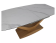 Стол обеденный SIGNAL DOLCE Ceramic Statuario Venato белый/дуб 180-240/95