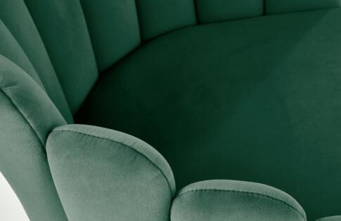 Стул HALMAR K410 темно-зеленый/черный