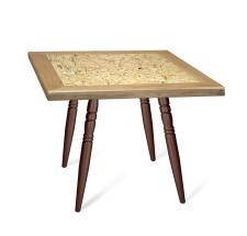 Стол Sheffilton SHT-TU15/TT 70/70 ДУБ/OSB артикул SHT-T199 медный металлик/прозрачный лак Стол Sheffilton SHT-TU15/TT 70/70 ДУБ/OSB артикул SHT-T199 медный металлик/прозрачный лак