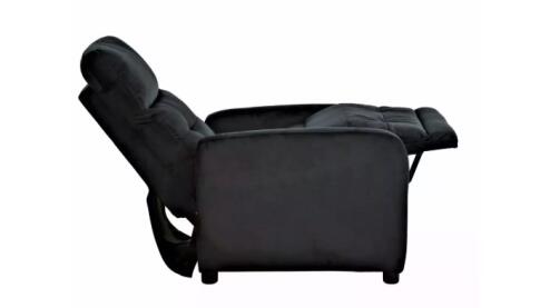 Кресло SIGNAL OTUS Velvet Bluvel 19 раскладное, черный