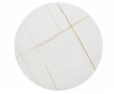 Комплект SIGNAL FERRANTE B (2 стола журнальных) белый мрамор/черный мрамор/черный мат