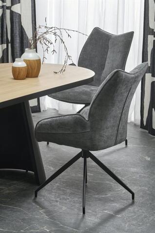 Стол обеденный HALMAR GIACOMO натуральный/черный 180-240/100