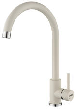 Смеситель для кухни ZORG LIBRIS белый камень