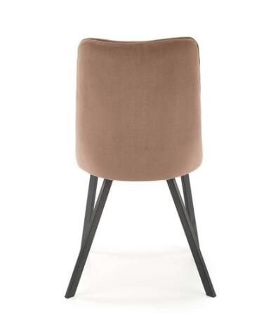 Стул HALMAR K450 бежевый/черный