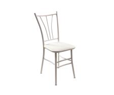 Стул ВВР Трилогия белый крокодил/белый, экокожа