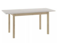 Стол обеденный SIGNAL ADAM кашемир/дуб кремона 90-125/65