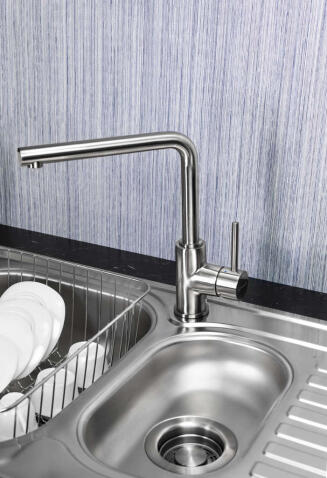 Смеситель для кухни Omoikiri Nakagawa BN нержавеющая сталь