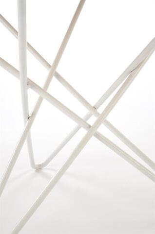 Стол журнальный HALMAR LEILA натуральный/белый