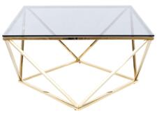 Стол журнальный SIGNAL SILVER A дымчатый/золотой, 80/80 Стол журнальный SIGNAL SILVER A дымчатый/золотой, 80/80
