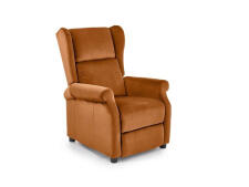 Кресло HALMAR AGUSTIN 2 раскладное, корица