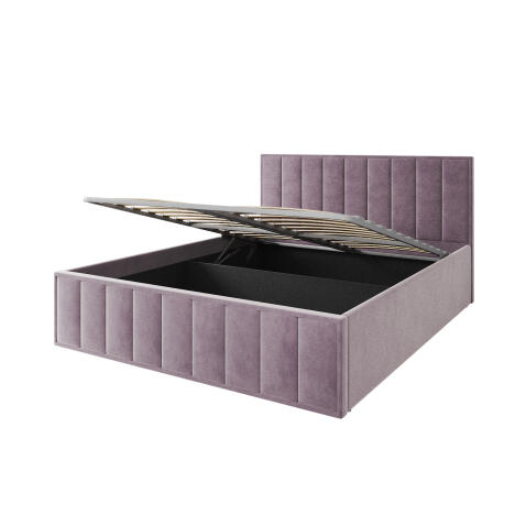 Кровать ДСВ Лана (М) 1,6 Пудра