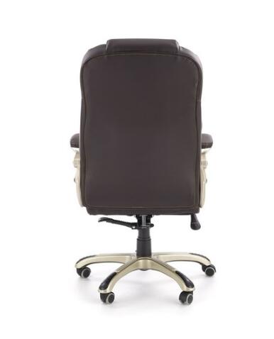 Кресло компьютерное HALMAR DESMOND т.коричневый