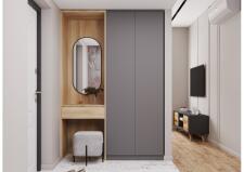 Шкаф ДСВ (МС Мори) МШ 800.1 Графит