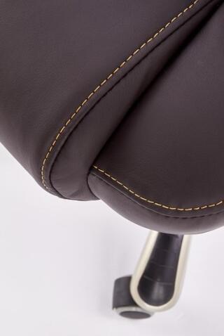 Кресло компьютерное HALMAR DESMOND т.коричневый