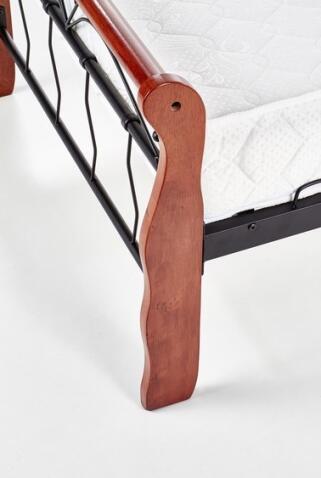 Кровать HALMAR VERONICA ант. черешня. 90/200