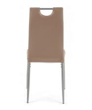 Стул HALMAR K202 капучино/хром