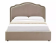 Кровать SIGNAL FLORENCJA Velvet Bluvel 40 темно-бежевый 160/200