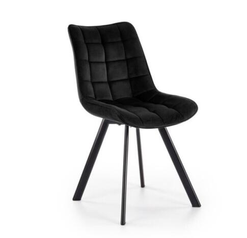 Стул HALMAR K332 черный/черный