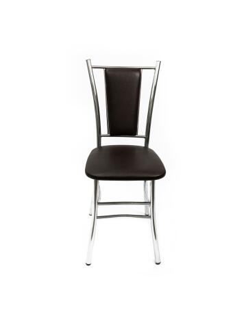 Стул ВВР Марсель шоколад/хром, экокожа