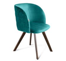 Стул Sheffilton SHT-ST33-1/S39 альпийский бирюзовый/венге