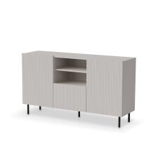 Комод HALMAR PAXOS KM-1 кашемир/черный