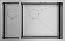 Кухонная мойка из нержавейки Omoikiri Taki 69-2-U/IF-IN-R Side нержавеющая сталь