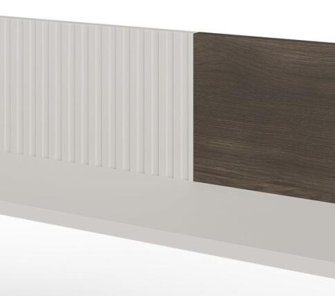 Полка HALMAR RANDOM 2 P-2 кашемир/орех/черный