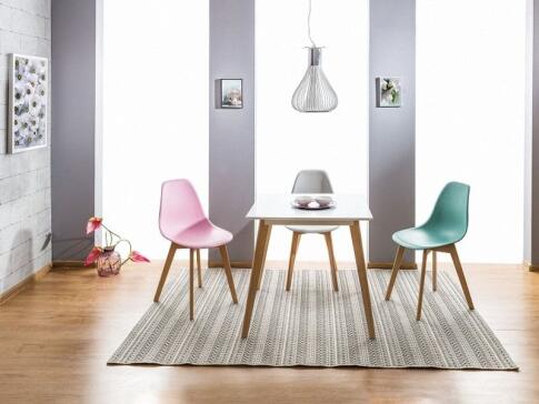 Стул SIGNAL MORIS светло-серый/бук