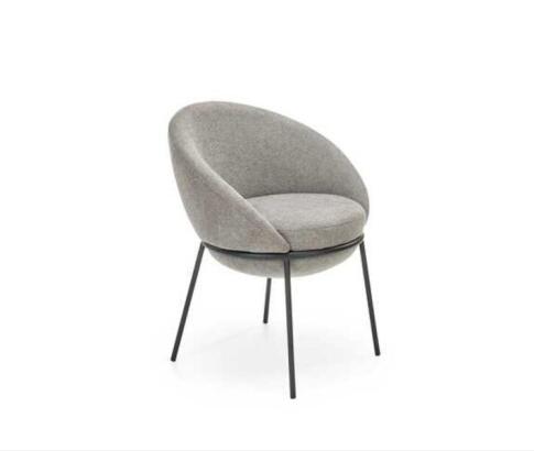 Стул HALMAR K482 серый/черный