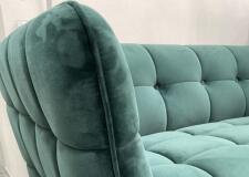 Диван SIGNAL CASTELLO 2 Velvet Bluvel 78 зеленый/венге Диван SIGNAL CASTELLO 2 Velvet Bluvel 78 зеленый/венге