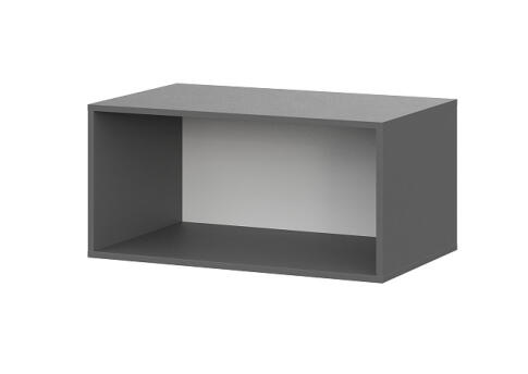 Шкаф NN Мебель ШК 5 (800) Антресоль Графит серый