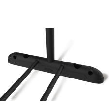 Вешалка Sheffilton SHT-WR4340 артикул В1-68 черный/черный муар/хром лак (+)