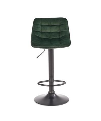 Стул барный HALMAR H95 темно-зеленый/черный