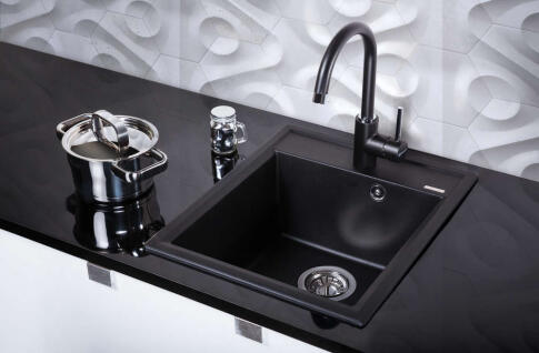 Кухонная мойка Omoikiri Daisen 42-BL Artgranit/черный