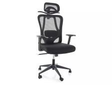 Кресло компьютерное SIGNAL Q080 черный/черный