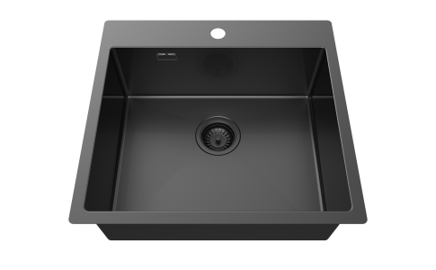 Мойка кухонная AQUASANITA Steel AIR 100 N-T graphite